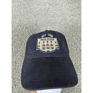 VTG Old Yankee Stadium Hat Mens One Size Blue 1923-2008 Nathans Hotdogs
